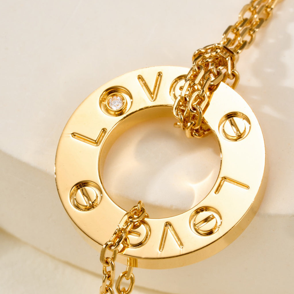 [⭐moonlume]LOVE BRACELET 2 DIAMOND