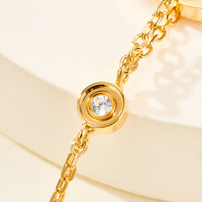[⭐moonlume]LOVE BRACELET 2 DIAMOND