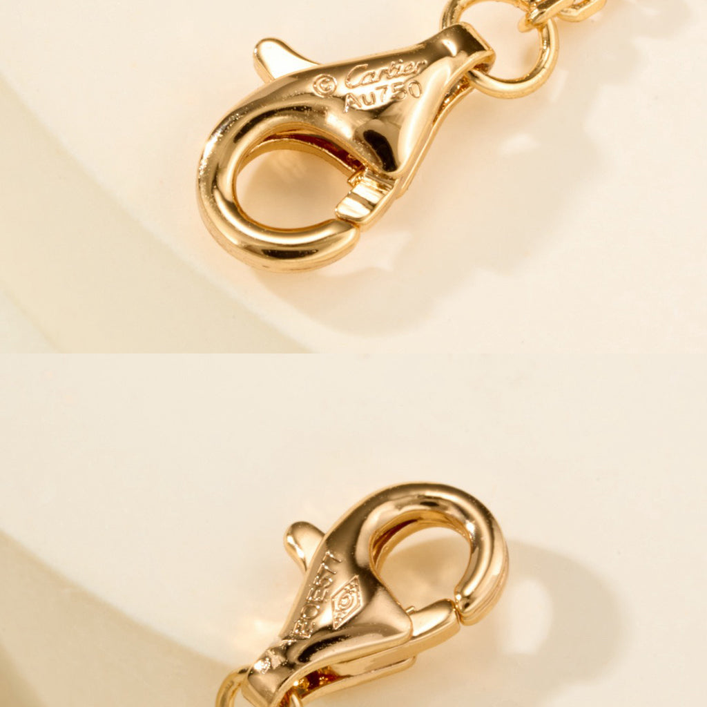 [⭐moonlume]LOVE DOUBLE RING FULL DIAMOND BRACELET
