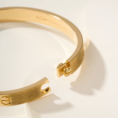 [⭐moonlume]LOVE BRACELET 6.1MM BRUSHED