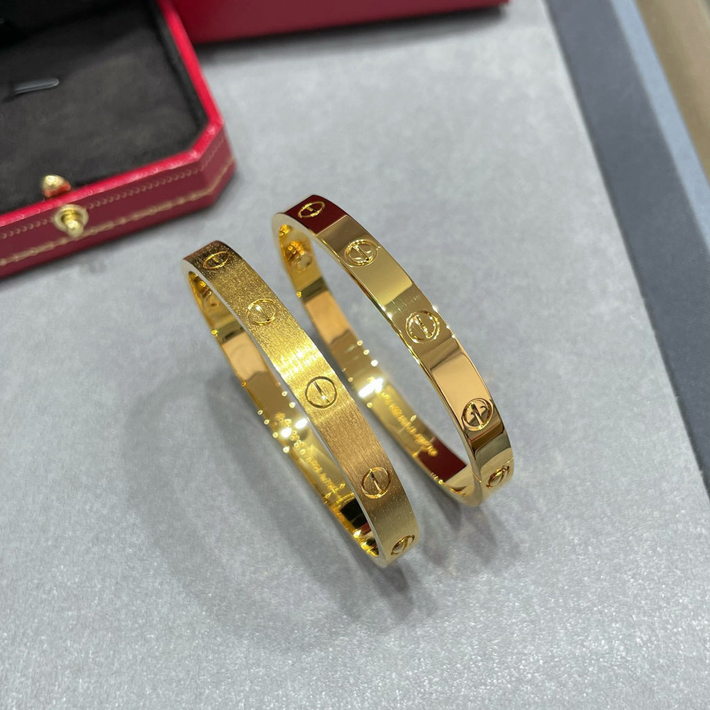 [⭐moonlume]LOVE BRACELET 6.1MM BRUSHED