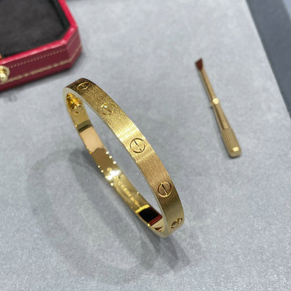 [⭐moonlume]LOVE BRACELET 6.1MM BRUSHED