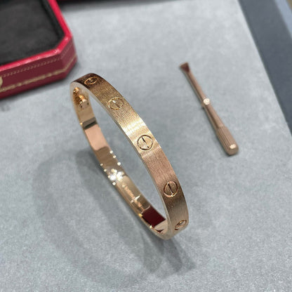 [⭐moonlume]LOVE BRACELET 6.1MM BRUSHED