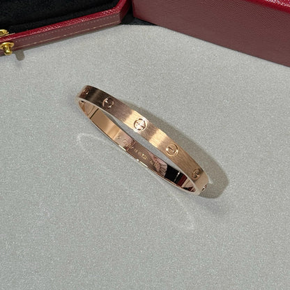 [⭐moonlume]LOVE BRACELET 6.1MM BRUSHED