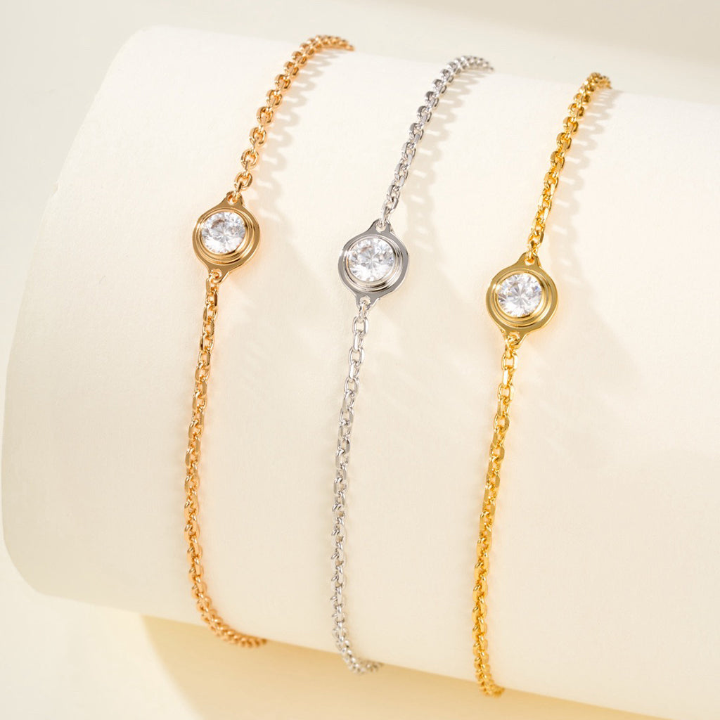 [⭐moonlume]DAMOUR BRACELET 1 DIAMOND
