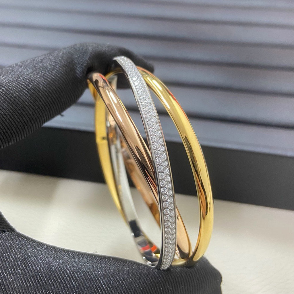 [⭐moonlume]TRINITY 2.8MM SMALL BRACELET
