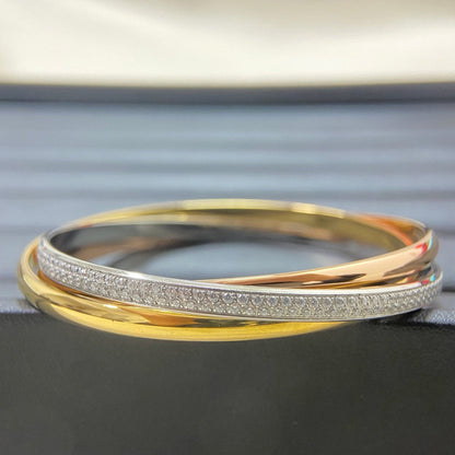 [⭐moonlume]TRINITY 2.8MM SMALL BRACELET