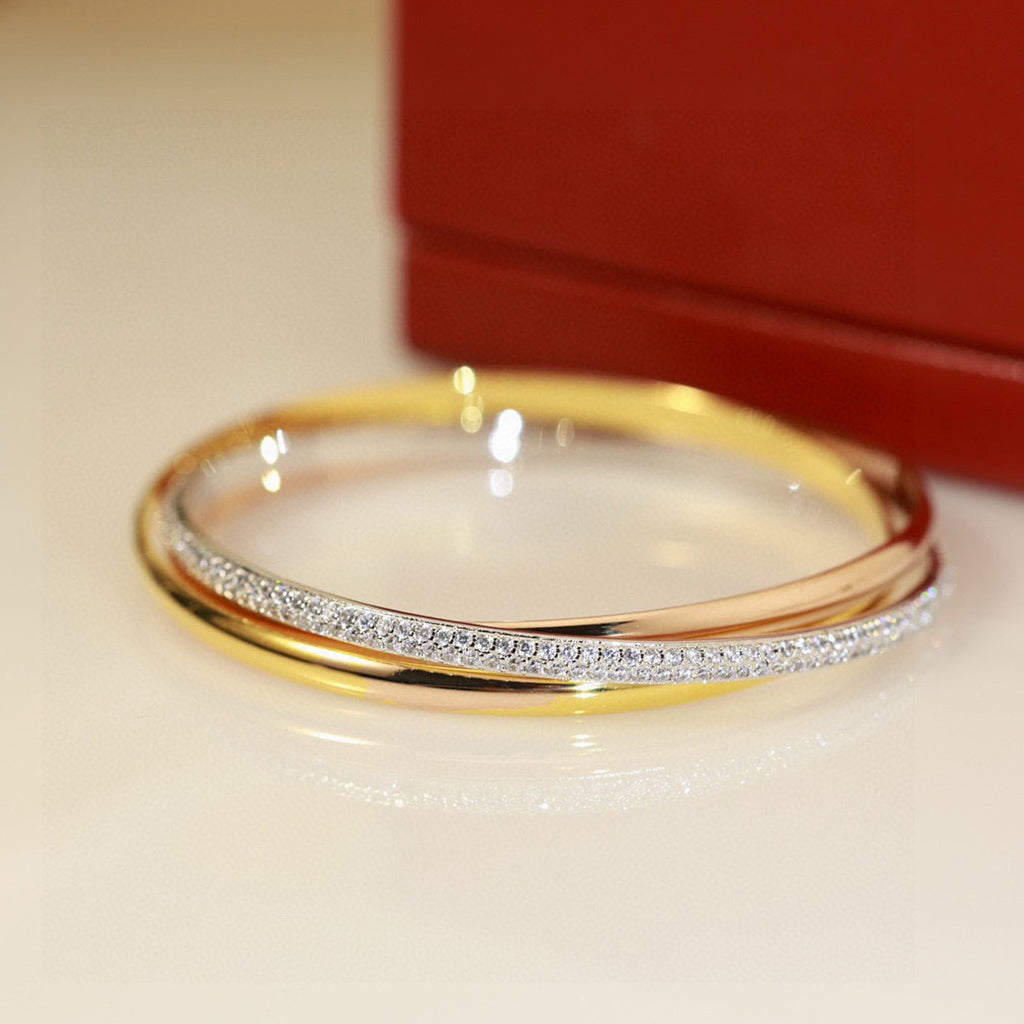 [⭐moonlume]TRINITY 2.8MM SMALL BRACELET