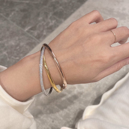[⭐moonlume]TRINITY 2.8MM SMALL BRACELET