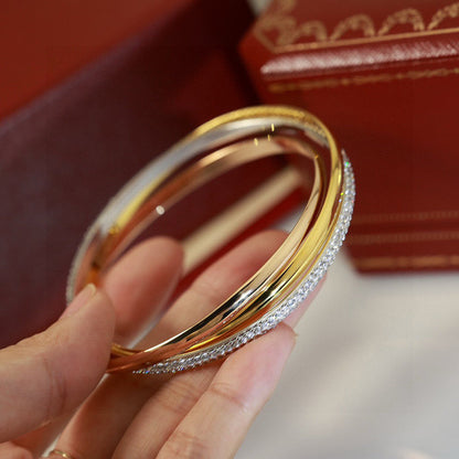 [⭐moonlume]TRINITY 2.8MM SMALL BRACELET