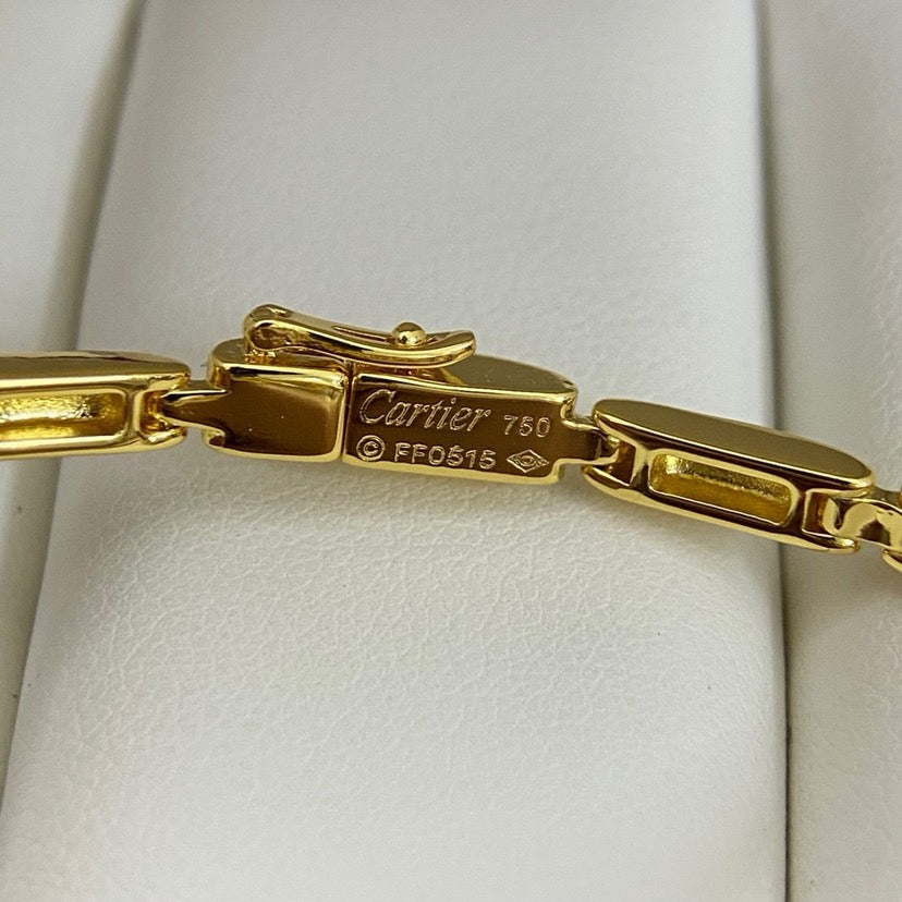 [⭐moonlume]PANTHERE HALF DIAMOND ON CHAIN BRACELET