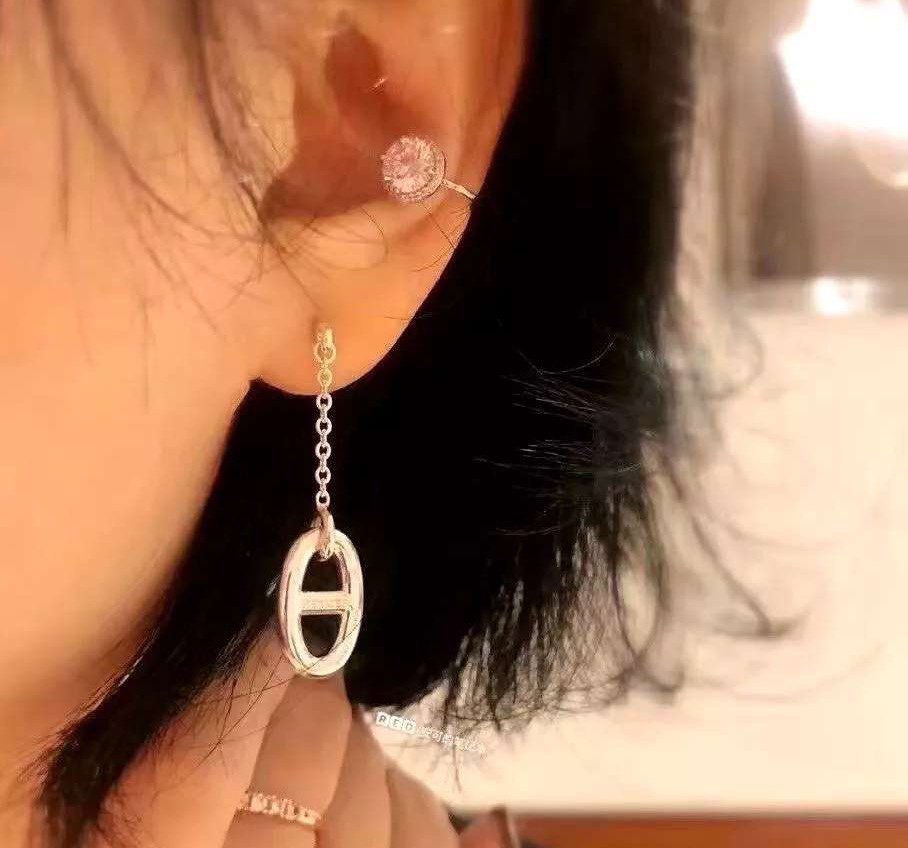 [⭐moonlume]CHAINE TASSEL EARRINGS
