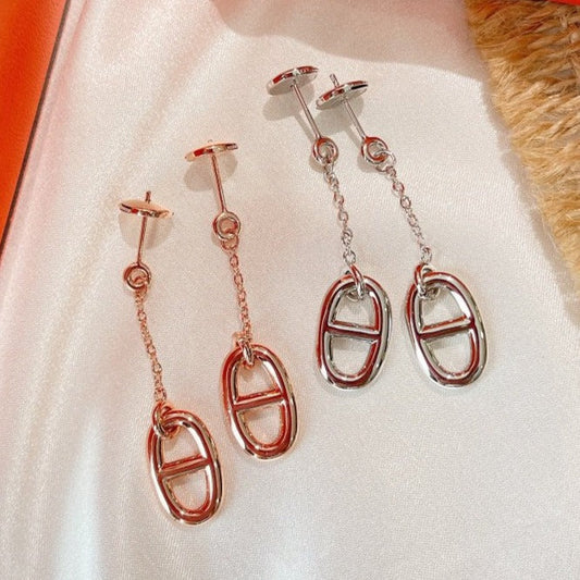 [⭐moonlume]CHAINE TASSEL EARRINGS