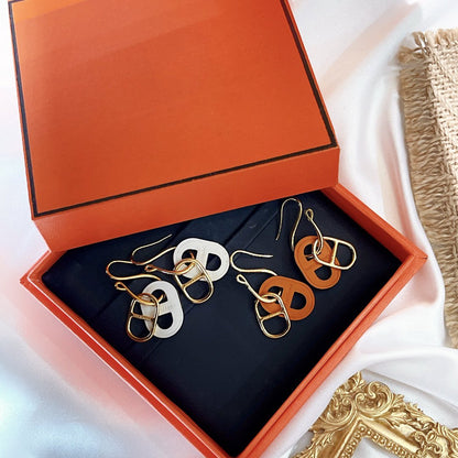 [⭐moonlume]HM O'MAILLON GOLD EARRINGS