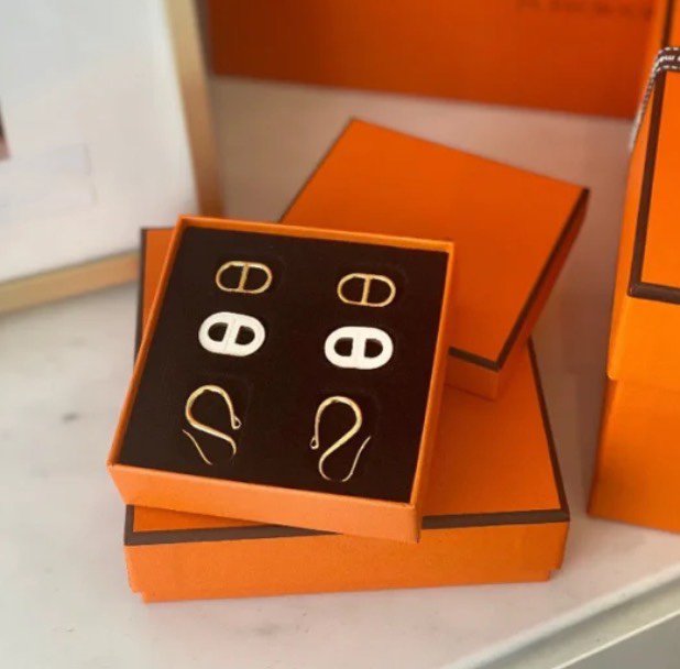 [⭐moonlume]HM O'MAILLON GOLD EARRINGS