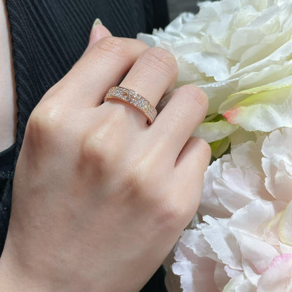 [⭐moonlume]KELLY PINK GOLD DIAMOND RING