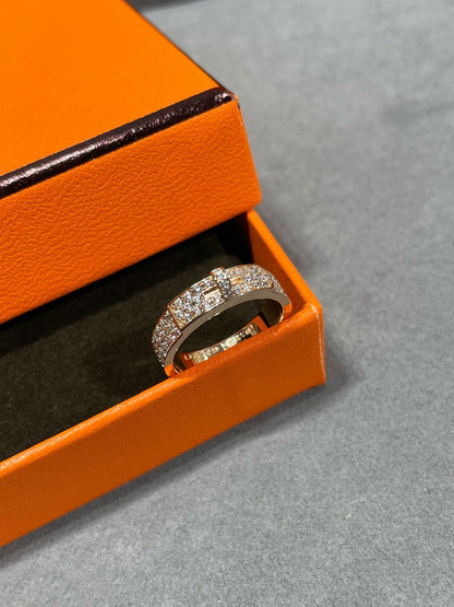 [⭐moonlume]KELLY PINK GOLD DIAMOND RING