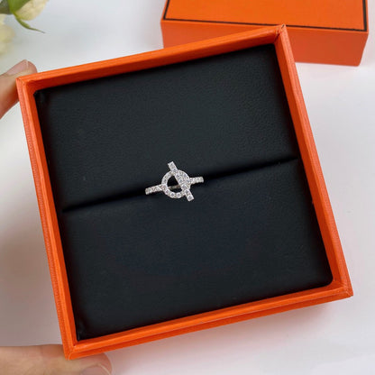 [⭐moonlume]ECHAPPEE RING SILVER DIAMOND