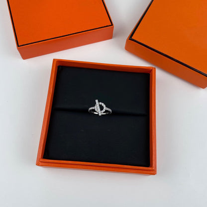 [⭐moonlume]ECHAPPEE RING SILVER DIAMOND