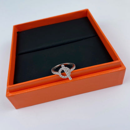 [⭐moonlume]ECHAPPEE RING SILVER DIAMOND