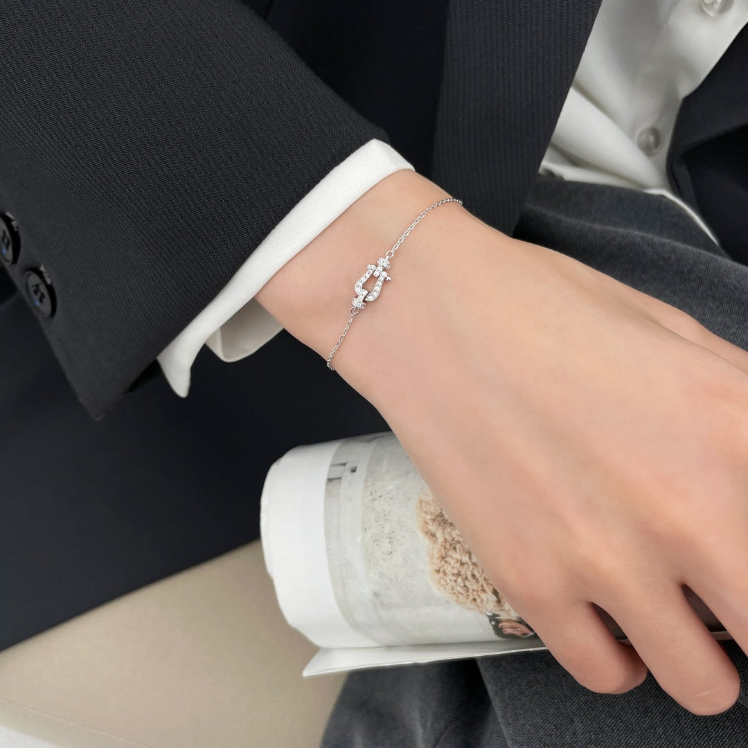 [⭐moonlume]FORCE 10 SMALL CHAIN BRACELET