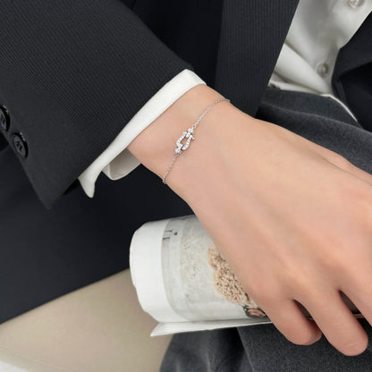 [⭐moonlume]FORCE 10 SMALL CHAIN BRACELET