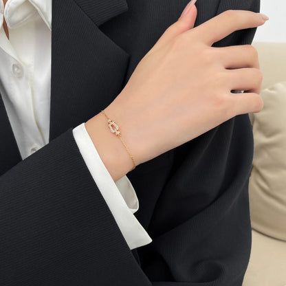 [⭐moonlume]FORCE 10 SMALL CHAIN BRACELET
