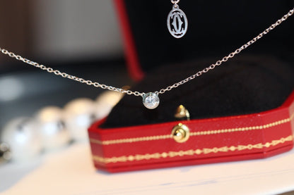 [⭐moonlume]DAMOUR DIAMOND NECKLACE