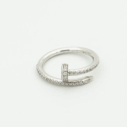 [⭐moonlume]JUSTE RING 1.8MM SILVER DIAMONDS