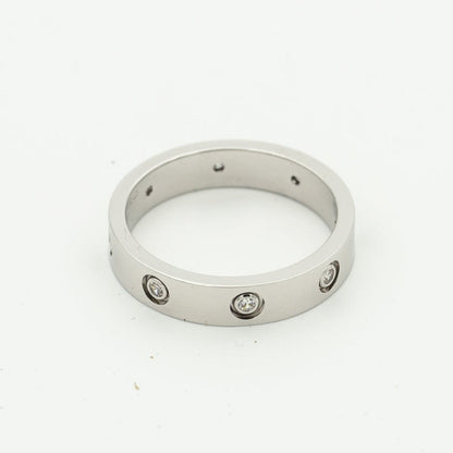 [⭐moonlume]LOVE RING 3.6MM 8 DIAMONDS