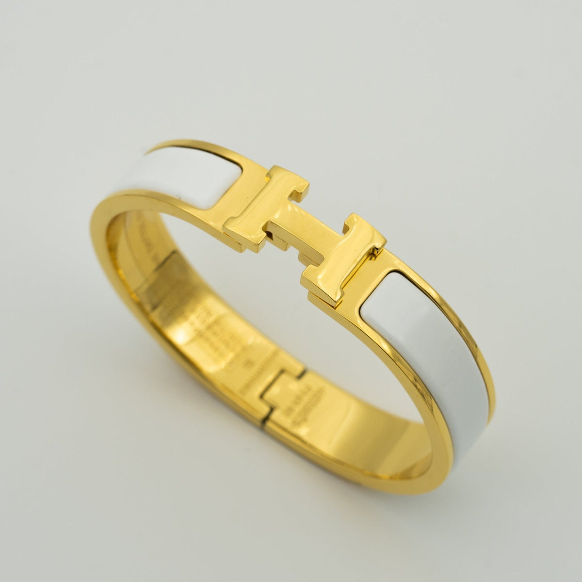 [⭐moonlume]H WHITE BRACELET