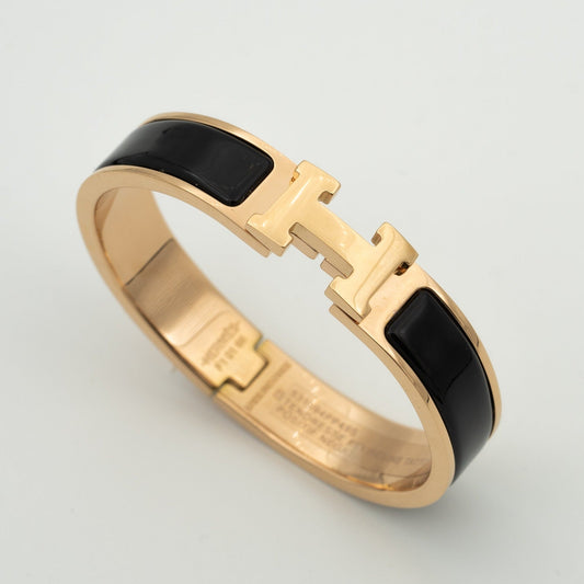 [⭐moonlume]H BLACK BRACELET