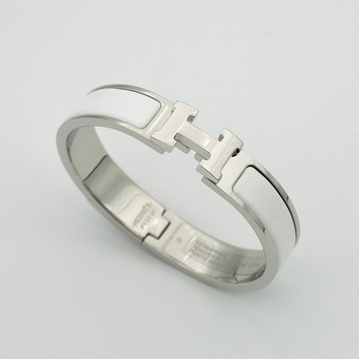 [⭐moonlume]H WHITE BRACELET