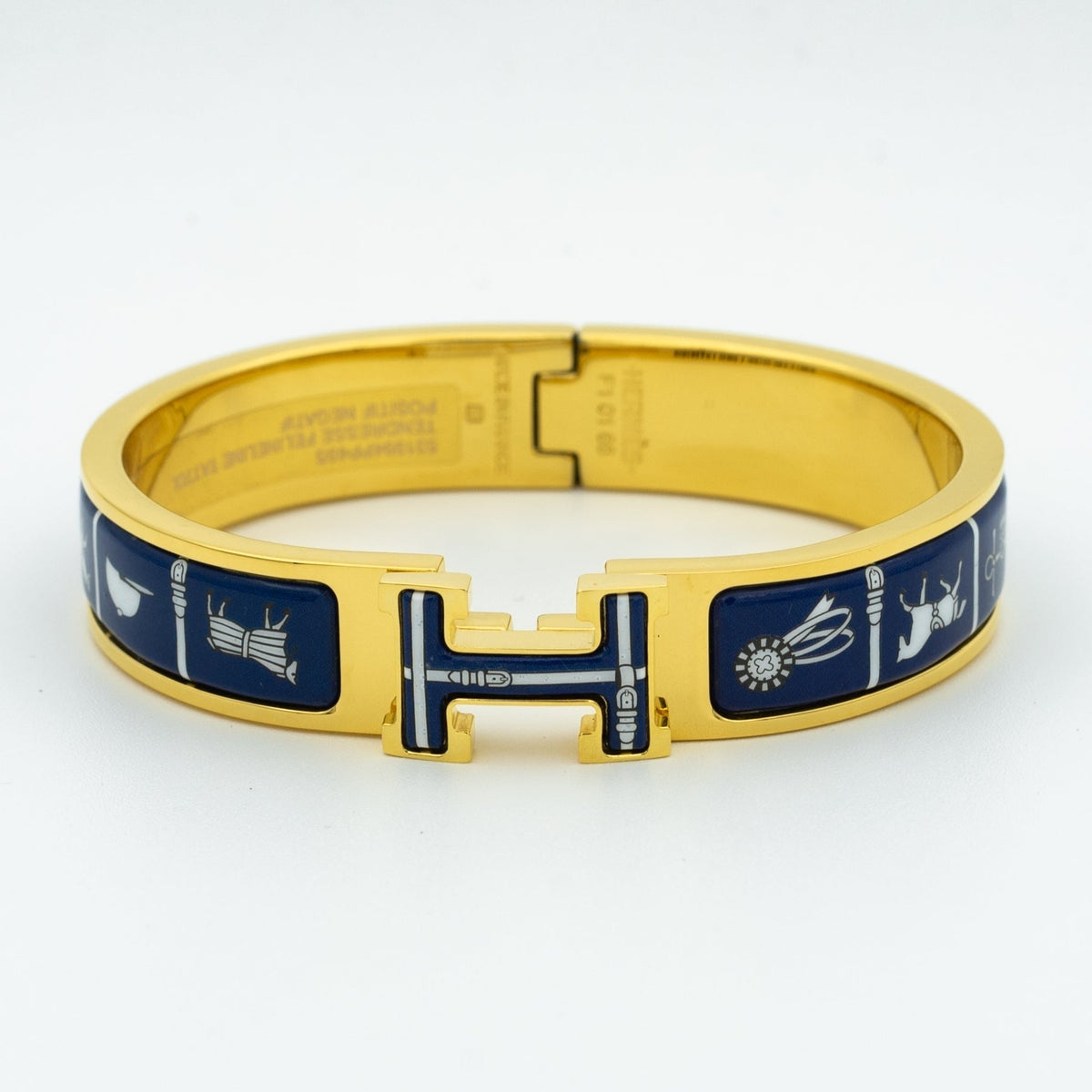 [⭐moonlume]H BRACELET BLUE CERAMIC