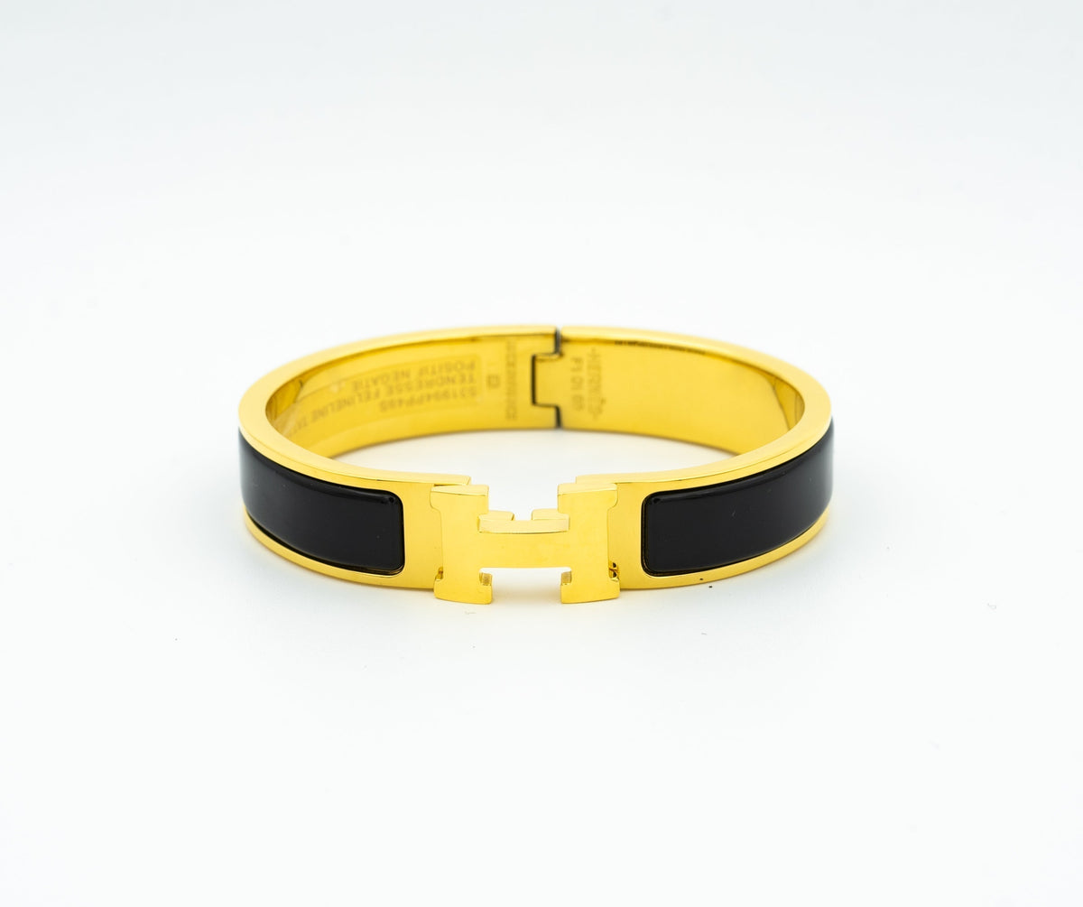 [⭐moonlume]H BLACK BRACELET