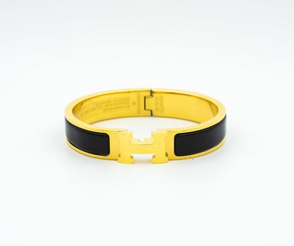 [⭐moonlume]H BLACK BRACELET