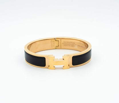 [⭐moonlume]H BLACK BRACELET