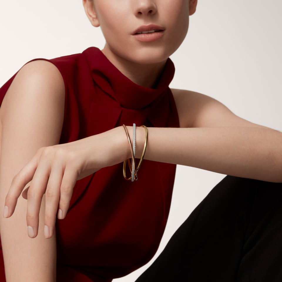 [⭐moonlume]TRINITY 2.8MM SMALL BRACELET