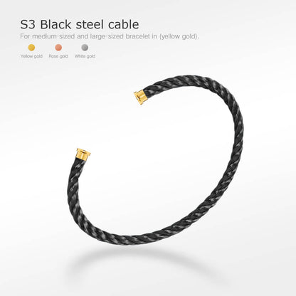 [⭐moonlume]FORCE SERIES BRACELET CABLES 50 CHOICES (DIY SELECTION)