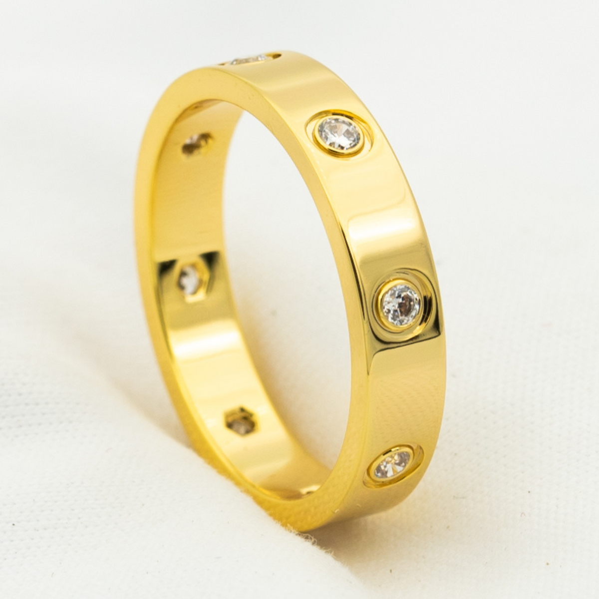 [⭐moonlume]LOVE RING 3.6MM 8 DIAMONDS
