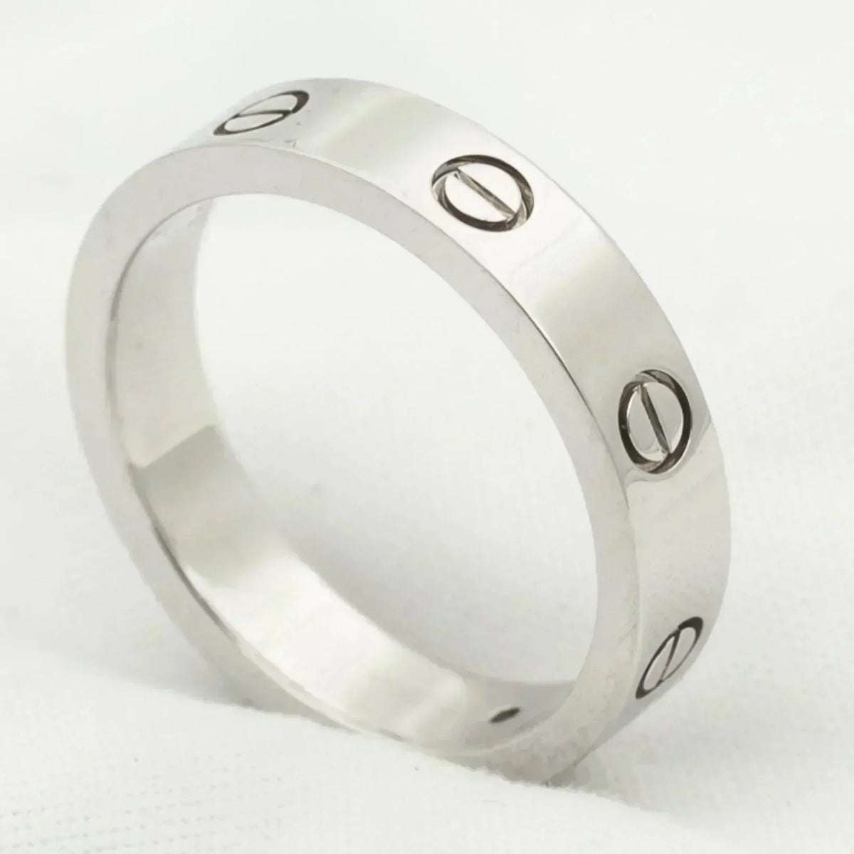 [⭐moonlume]LOVE RING 4MM 1 DIAMOND SILVER