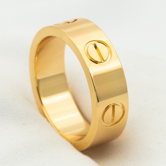 [⭐moonlume]LOVE RING 5.5MM NO DIAMOND