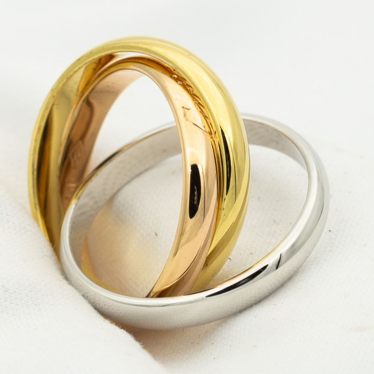 [⭐moonlume Jewelry]TRINITY RING GOLD PINK GOLD SILVER