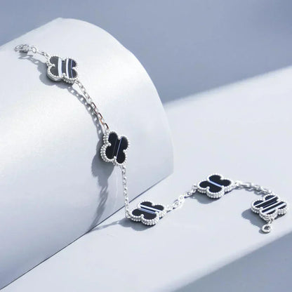 [⭐moonlume] CLOVER 5 MOTIF PULSAR STONE BRACELET COLLECTION
