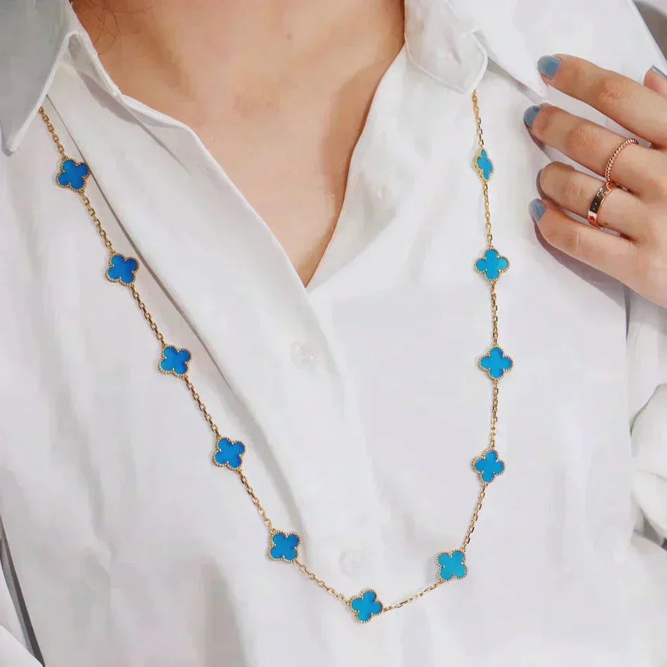 [⭐moonlume]CLOVER 20 MOTIFS TURQUOISE GOLD