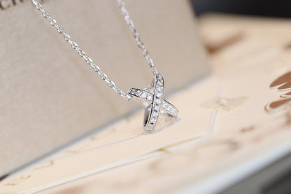[⭐moonlume]JEUX DE DIAMOND NECKLACE