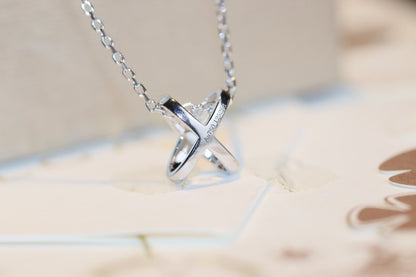 [⭐moonlume]JEUX DE DIAMOND NECKLACE
