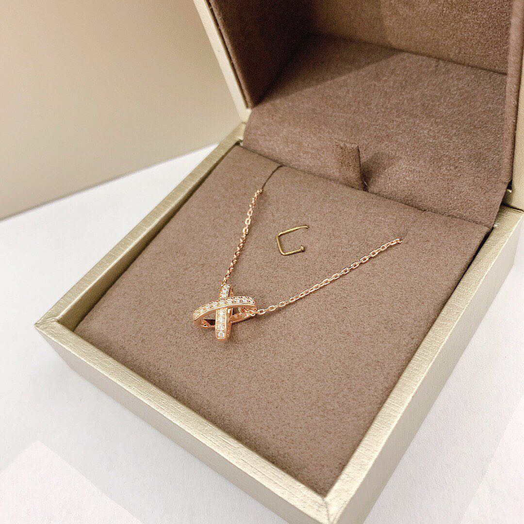 [⭐moonlume]JEUX DE DIAMOND NECKLACE