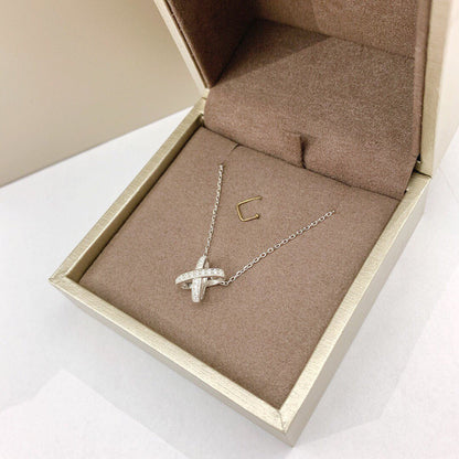 [⭐moonlume]JEUX DE DIAMOND NECKLACE