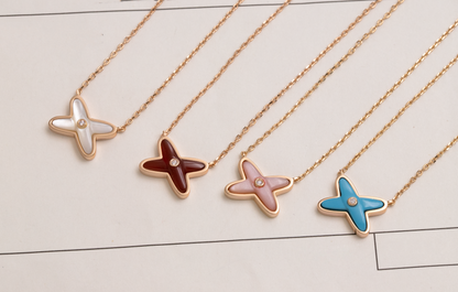 [⭐moonlume]JEUX DE NECKLACE 1 DIAMOND